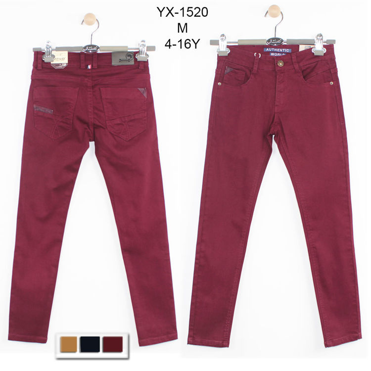 Picture of YX1520 BOYS SMART TROUSERS IN COTTON